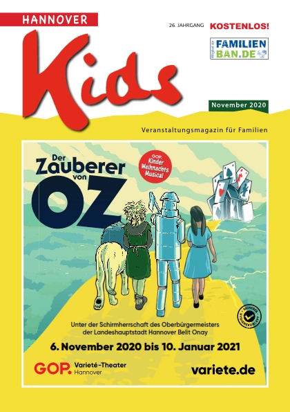 Titelbild der Ausgabe vom November 2020